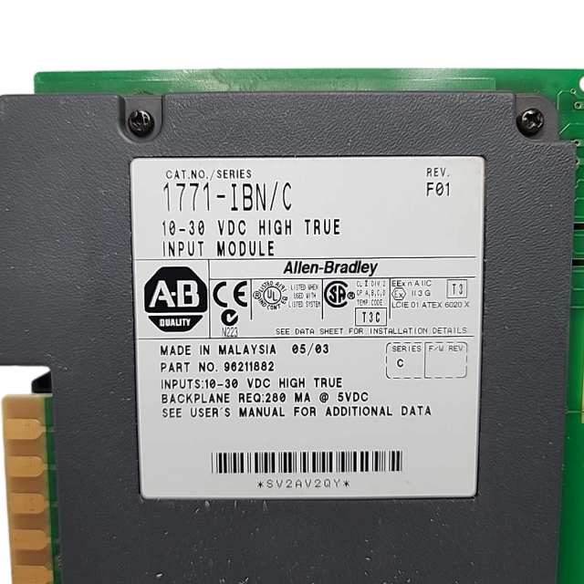Allen Bradley 1771-IBN DC input module