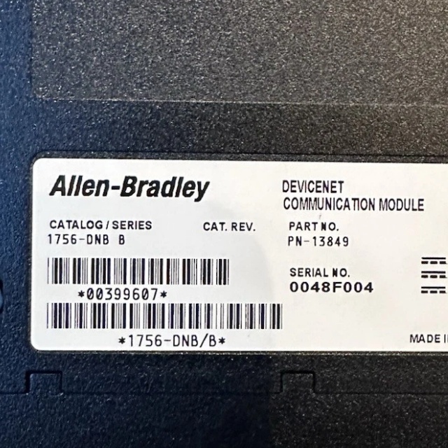 Allen Bradley 1756-DNB ControlLogix DeviceNet Bridge Scanner module