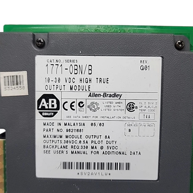 Allen Bradley 1771-OBN 32-point digital DC sourcing output module