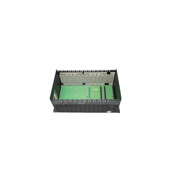 Honeywell 620-1690 14 slot processor rack with 8 blank card