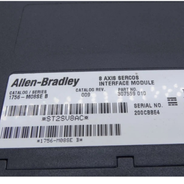 Allen Bradley 1756-M08SE 8 AXIS SERCOS interface module