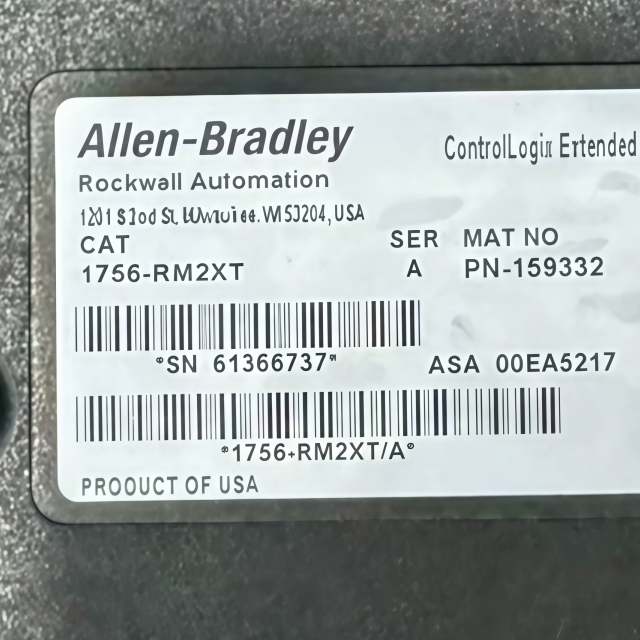 Allen Bradley 1756-RM2XT ControlLogix Extended Temp Module