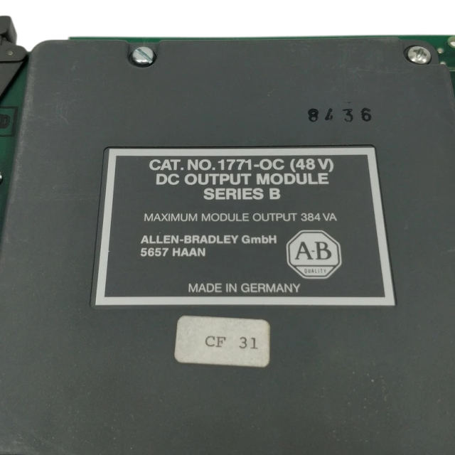 Allen Bradley 1771-OC 8-point digital DC output module