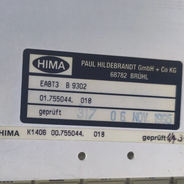 HIMA B9302 Digital Output Module