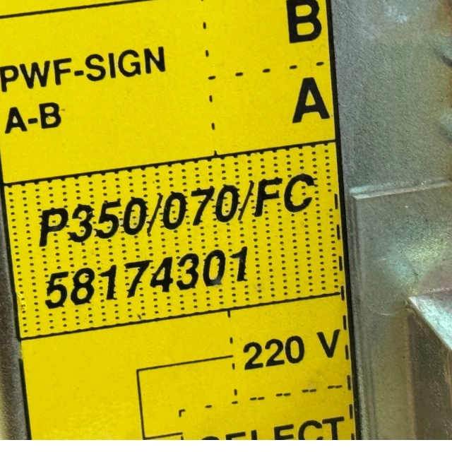 ABB P350/070/FC 220V 58174301 Power Supply