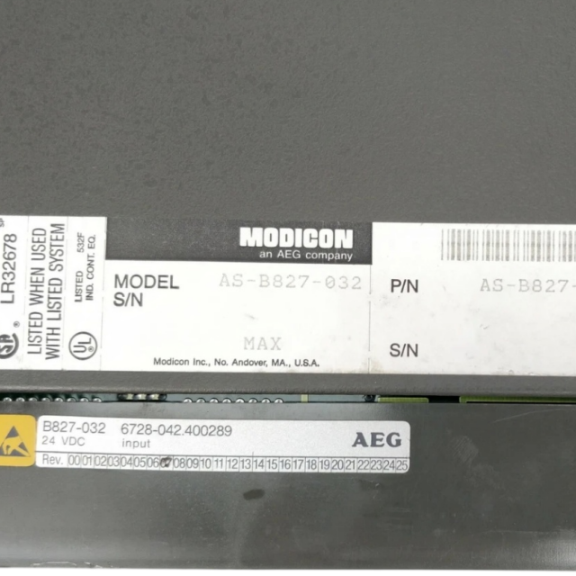Schneider AS-B827-032 Input 32 Point Module