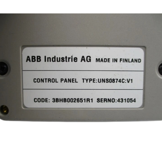 ABB UNS0874C:V1 Control Panel