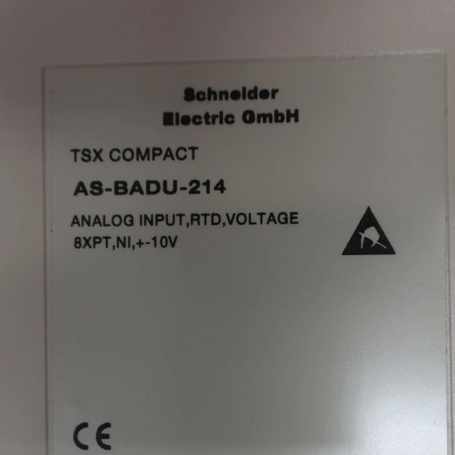 Schneider AS-BADU-214 PLC Analog Input