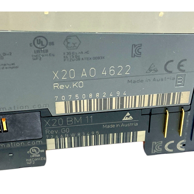 B&R X20AO4622 Analog Output Module