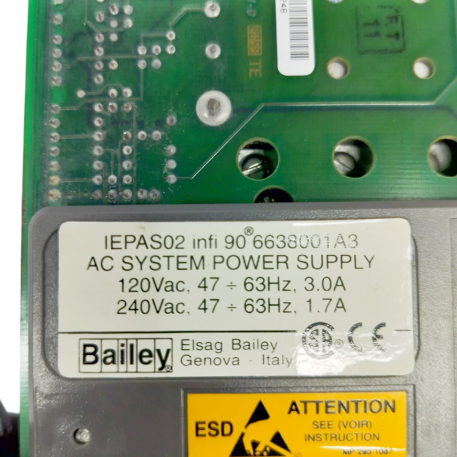 ABB IEPAS02 AC System Power Supply