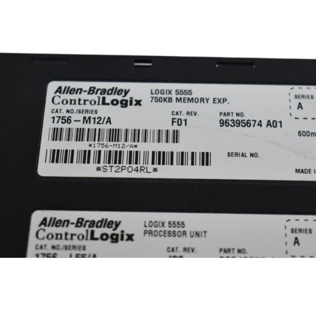 Allen Bradley 1756-M12 PROCESSOR MEMORY MODULE