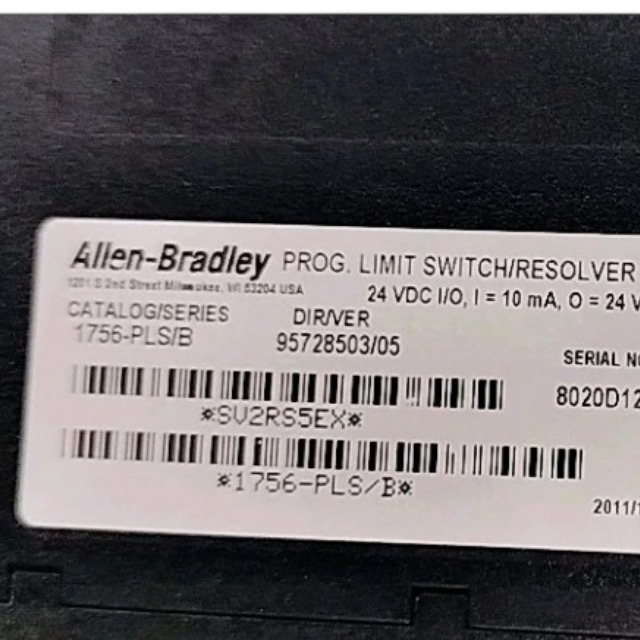 Allen Bradley 1756-PLS/B Programmable Limit Switch Module