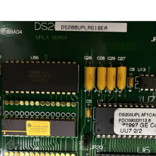 GE DS200UPLAG1BDA LAN Power Supply Circuit Board