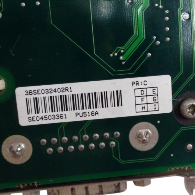 ABB PU516A 3BSE032402R1 Engineering board