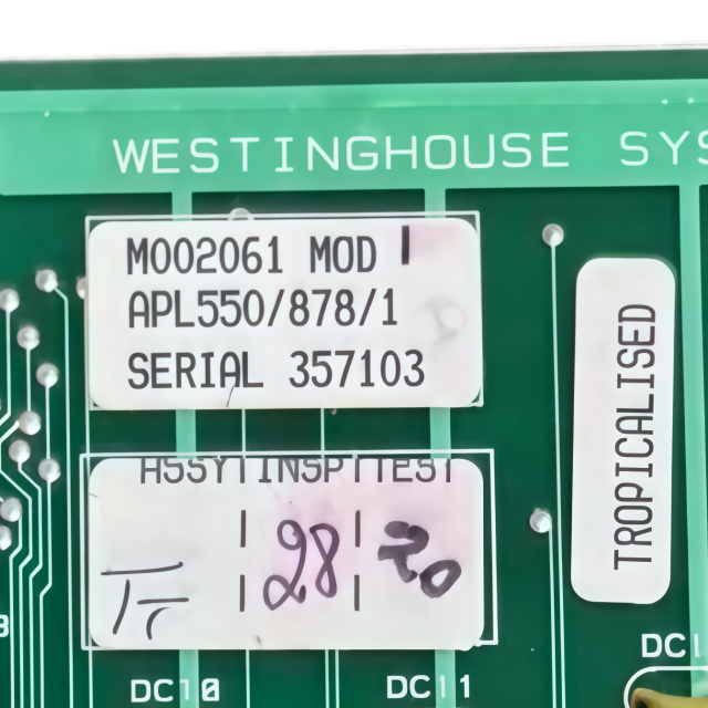 Emerson Ovation APL550/878/1 16 Channel Digital Output Board