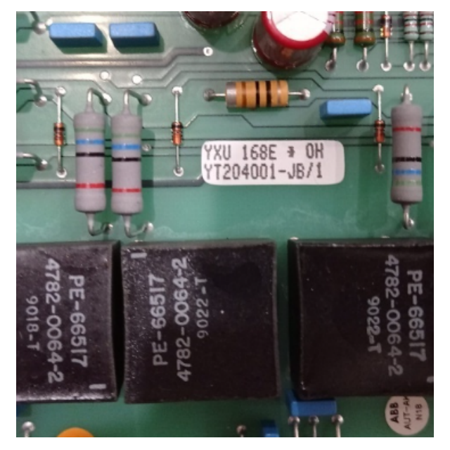 ABB YXU168E YT204001-JB/1 PC BOARD