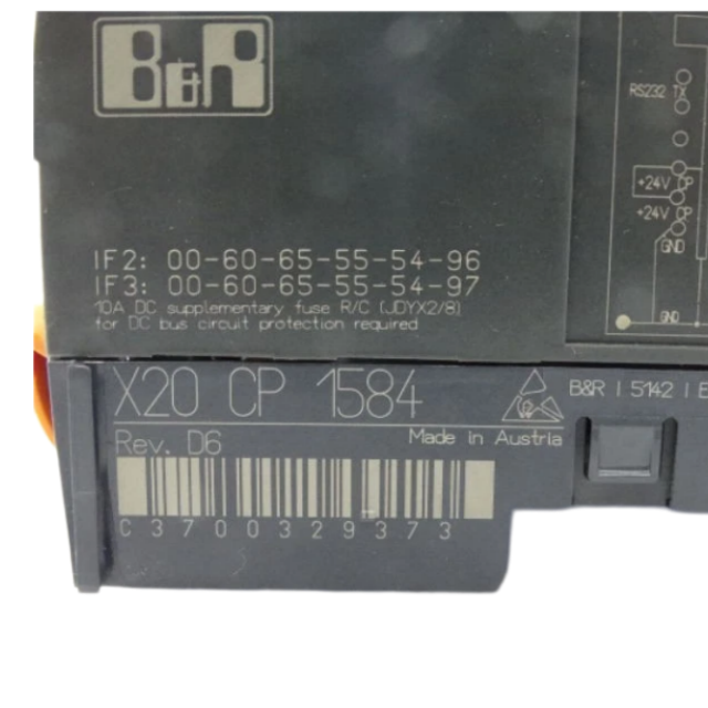 B&R X20CP1584 PLC Processor Module