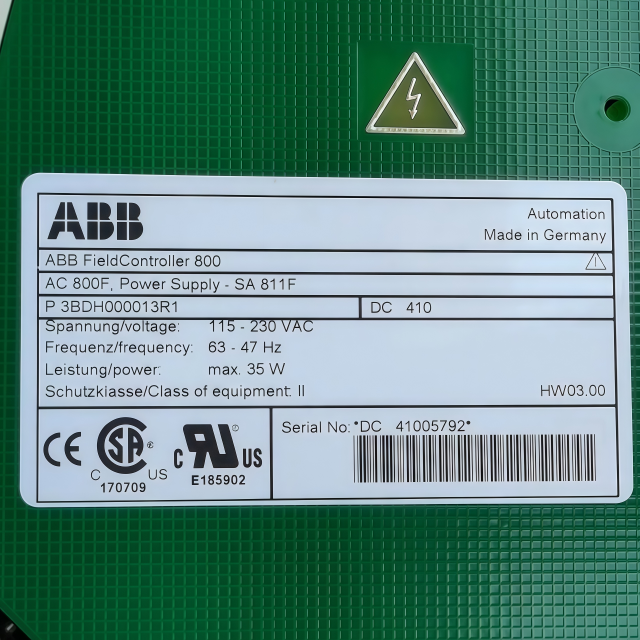 ABB SA 811F 3BDH000013R1 Power Supply Module
