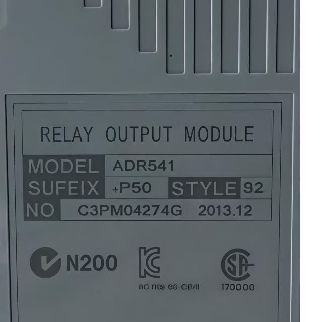 Yokogawa ADR541-P50 Relay Output Module