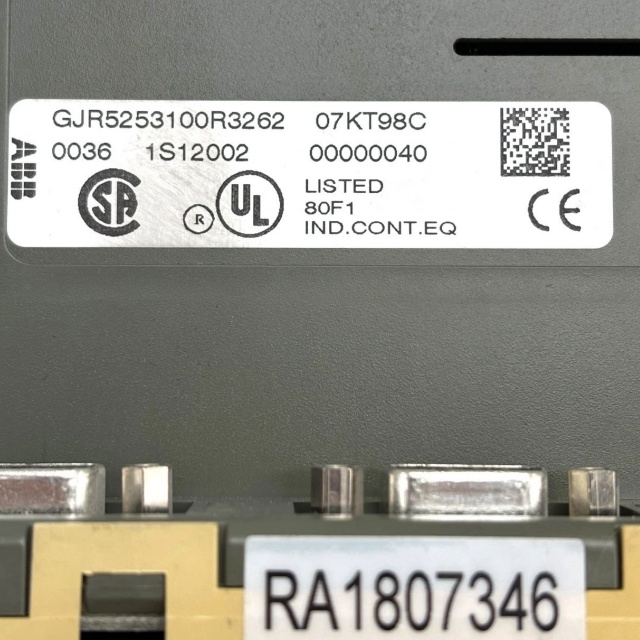 ABB 07KT98 GJR5253100R3262 Advant Controller Module