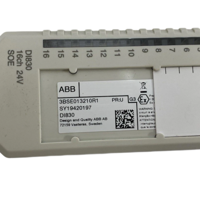 ABB DI830 3BSE013210R1 Digital Input Module