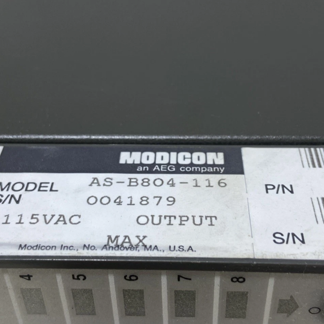 Schneider AS-B804-116 Modicon Output Module