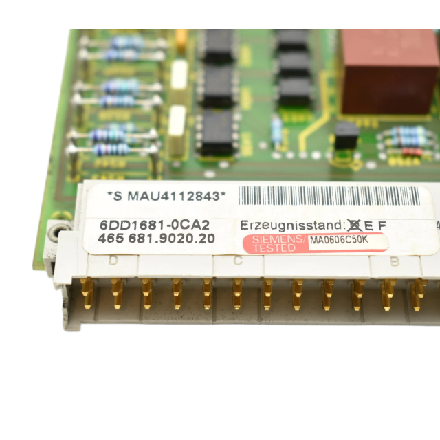 Siemens 6DD1681-0CA2 INTERFACE DIGITAL MODULE