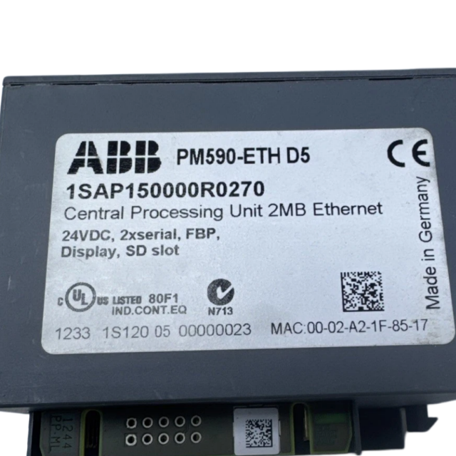 ABB PM590-ETH Processor Module