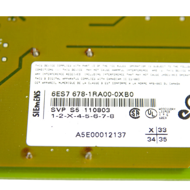 Siemens 6ES7678-1RA00-0XB0 PS EXTENSION BOARD