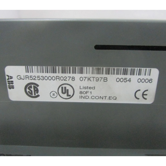 ABB 07KT97 GJR5253000R0278 Central Unit