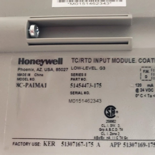 Honeywell 8C-PAIMA1 Low Level Analog Input RTD Module