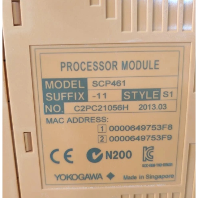Yokogawa SCP461-11S1 Enhanced RFI Processor Module
