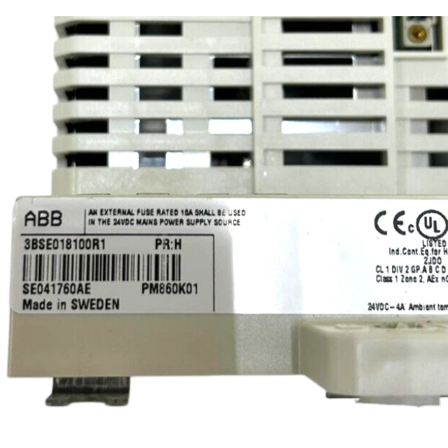 ABB PM860K01 3BSE018100R1 Processor Unit Kit