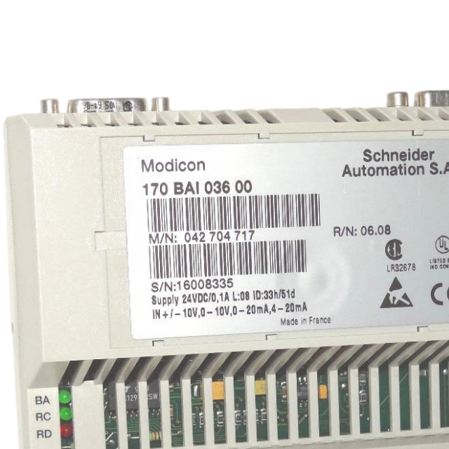 Schneider 170BAI03600 Analog input module