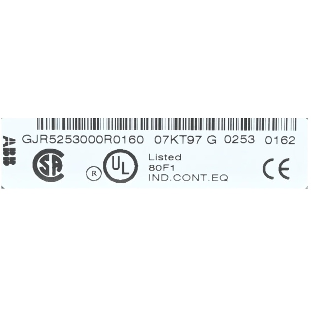 ABB 07KT97 GJR5253000R0160 Central Processing Unit