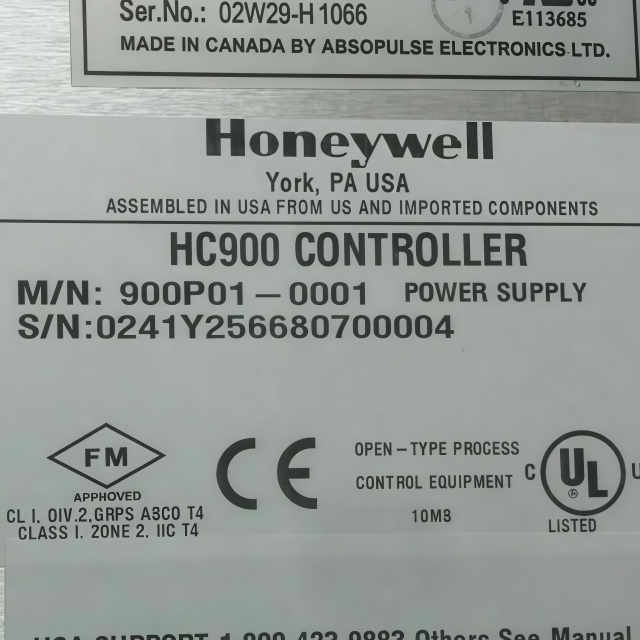 Honeywell 900P01-0001 Power Supply Module
