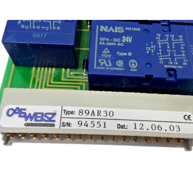 ABB 89AR30 Relay Unit