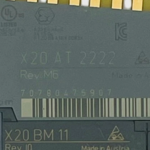 B&R X20AT2222 I/O Module