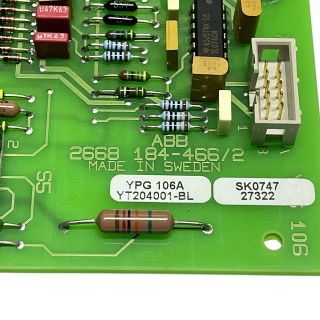 ABB YPG106A Digital Speed Input Board
