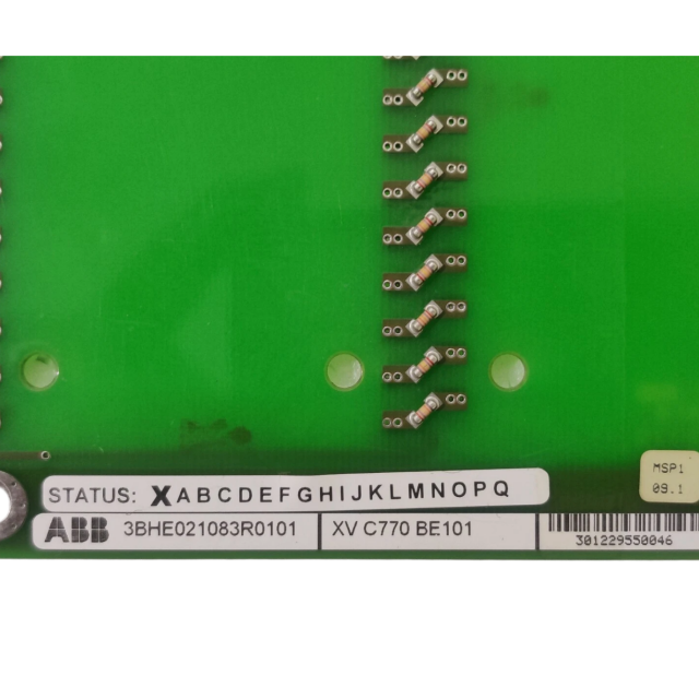 ABB XVC770BE101 3BHE021083R0101 Circuit Board