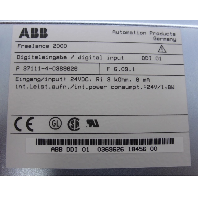 ABB DDI01 Power Digital Input Module