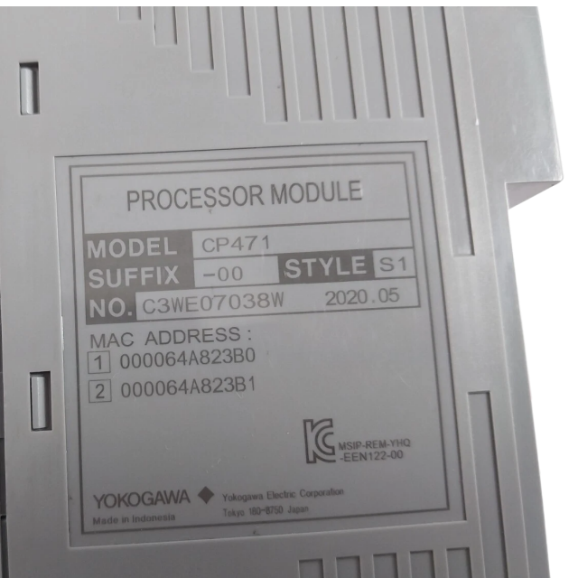 Yokogawa CP471-00 Processor Module