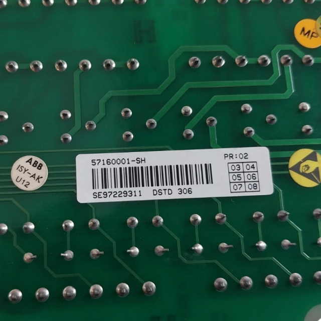 ABB DSTD 306 57160001-SH Connection Board