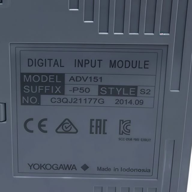 Yokogawa ADV151-P50 Digital input module