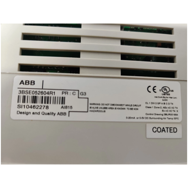 ABB AI815 3BSE052604R1 Analog Input Module