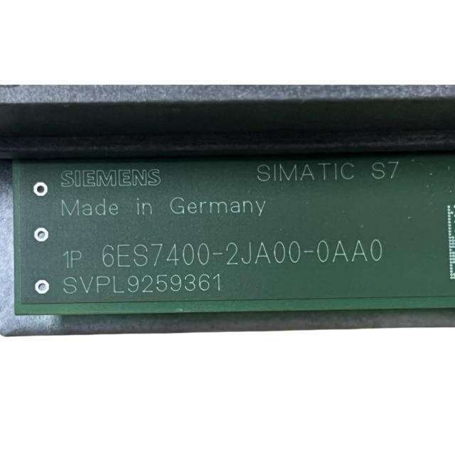 Siemens 6ES7400-2JA00-0AA0 PLC mounting rack 18 slots